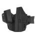 Кобура Doubletap Gear Kydex IWB Appendix Solid з підсумком для пістолетів H&K P30/SFP - Black
