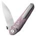 Складаний ніж Bestech Knives Mothus - Satin Blade/Purple Titanium
