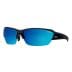 Okulary przeciwsłoneczne OPC Extreme Stelvio Matt Black Blue Revo z polaryzacją