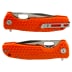 Nóż składany Honey Badger Tanto Flipper Medium - Orange