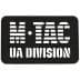Naszywka M-Tac UA Division Laser Cut - Black