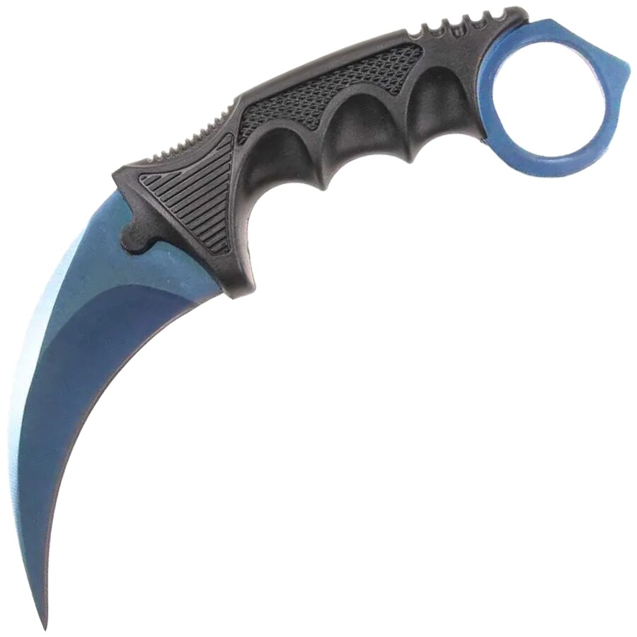 Nóż Karambit CS:GO - Blue Steel - sklep Militaria.pl