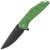 Nóż składany Womsi Falke S90V G10 - Green
