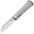 Nóż składany Bestech Knives Bruv - Satin/Bead Blast Titanium