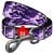 Повідець для собак WauDog 25 мм - фіолетовий камуфляж