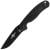 Nóż składany Ontario RAT 1 Folder Black Plain Carbon Fiber