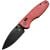 Nóż składany CMB Predator 14C28N - Red/Black Blade
