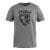 Koszulka T-shirt Pentagon CloMod Flower Heart - Wolf Grey