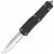 Nóż sprężynowy CobraTec Large Black FS-X Tanto Serrated - Black