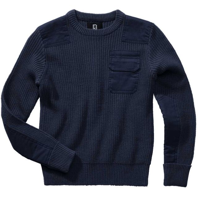 Sweter dziecięcy Brandit BW Pullover - Navy
