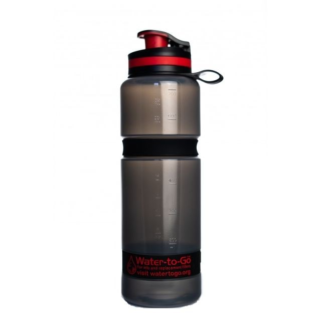Butelka z filtrem Water-to-Go Active 750 ml - Red