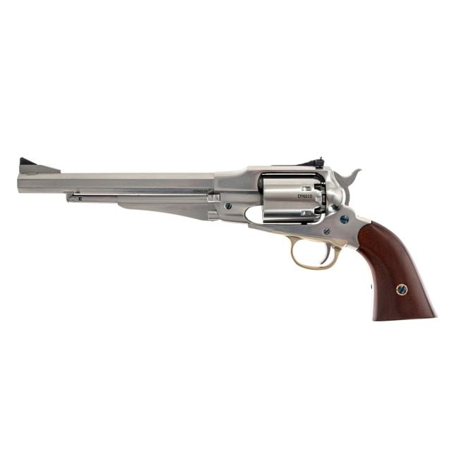 Rewolwer czarnoprochowy Uberti Remington 1858 New Army Target .44 8" Inox Silver