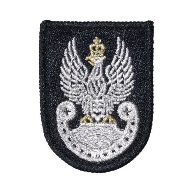 Emblemat "Orzełek Wojska Polskiego" - czarny