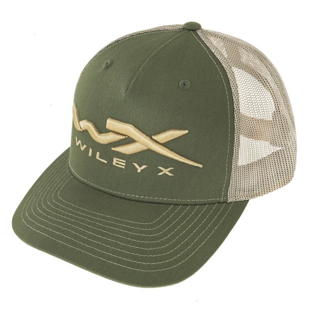 Бейсболка Wiley X Snapback Cap - Green/Tan