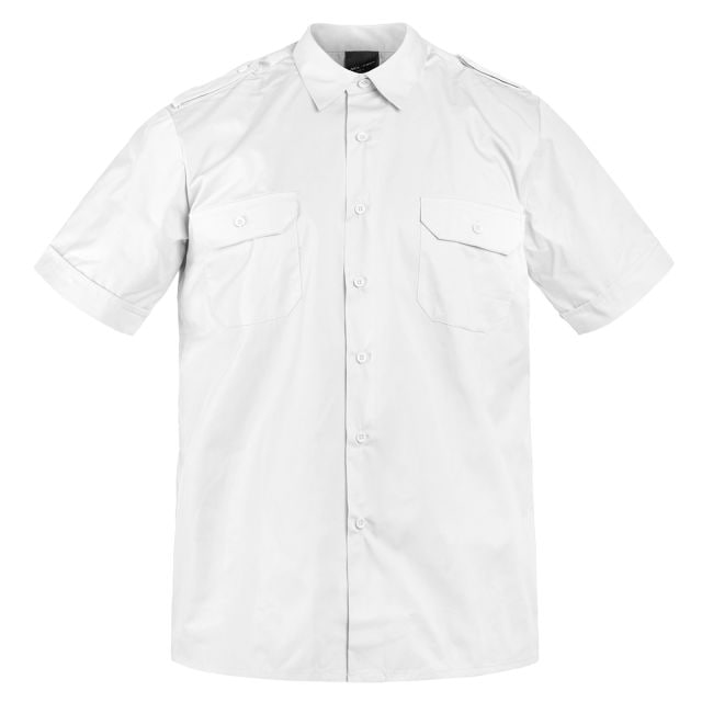 Сорочка Mil-Tec Service Short Sleeve Shirt - White