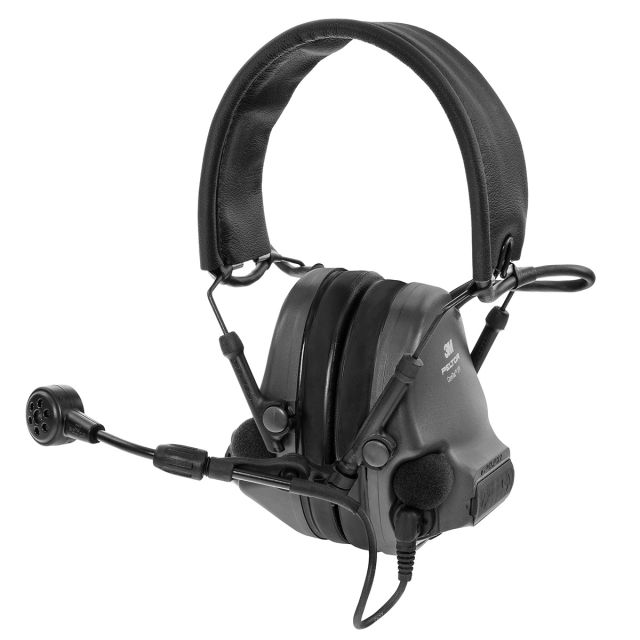 Ochronniki słuchu aktywne 3M Peltor ComTac XPI z mikrofonem - Black