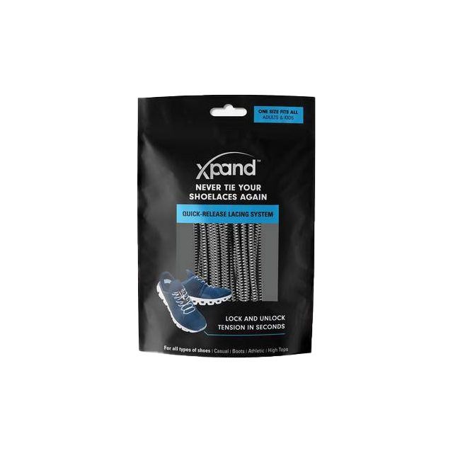 Sznurowadła elastyczne Xpand Quick-Release Black