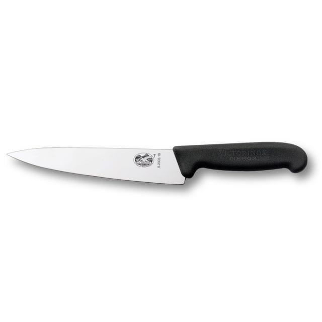 Nóż kuchenny Victorinox Black - szerokie ostrze 19 cm
