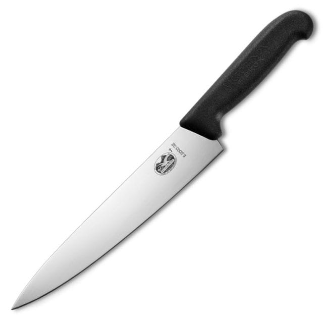 Nóż kuchenny Victorinox Black - szerokie ostrze 22 cm