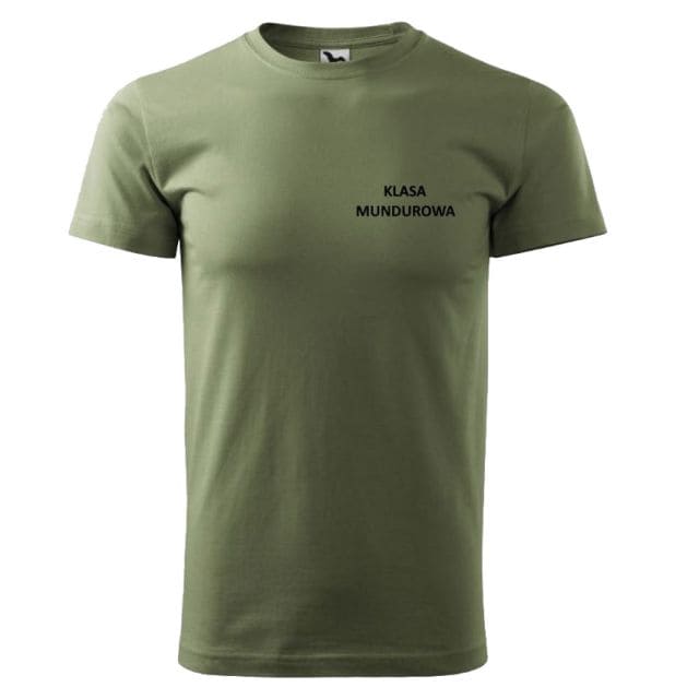 Koszulka T-shirt Maxtex "Klasa mundurowa" - olive