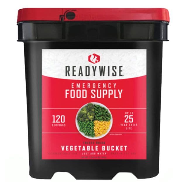 Сублімовані продукти ReadyWise продуктовий набір - 120 порцій овочів