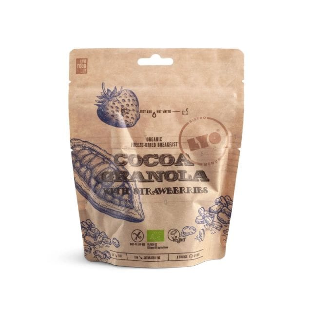 Сублімовані продукти LYO Food Еко Гранола з какао та полуницею 85 г  