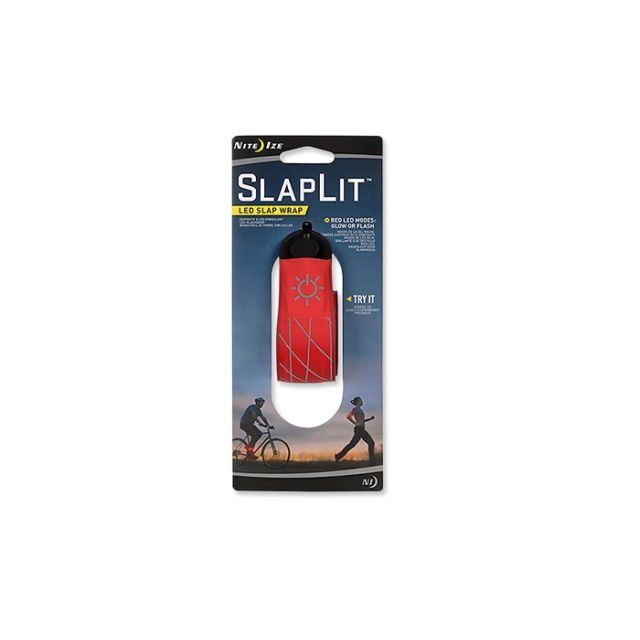 Opaska Nite Ize SlapLit LED Slap Wrap Red Ver.2