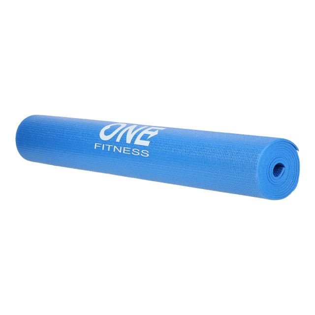 Килимок для йоги One Fitness YM01 - синій