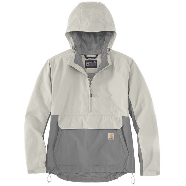 Жіноча куртка Carhartt Anorak Rain Defender Lightweight Packable - Malt Asphalt