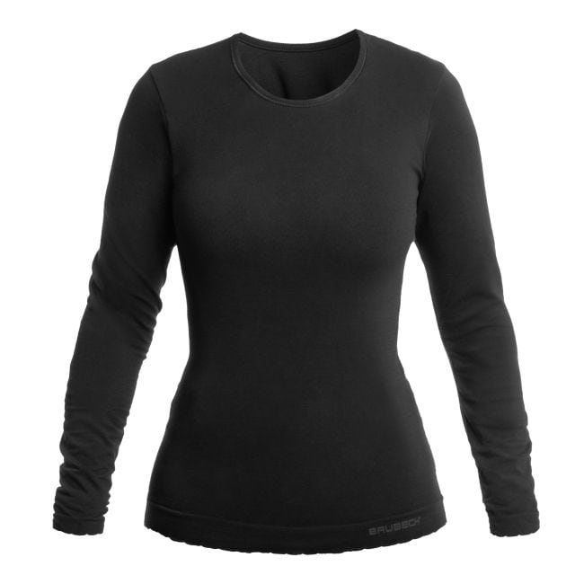 Жіноча футболка Brubeck Comfort Cotton - Чорна