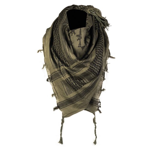 Arafatka chusta ochronna Mil-Tec Rifles Olive/Black