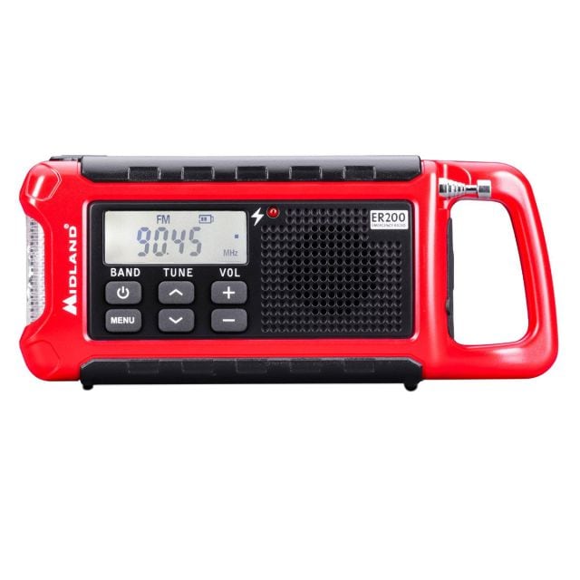 Radio alarmowe Powerbank Midland ER200 AM/FM