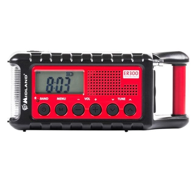 Radio alarmowe Powerbank Midland ER300 AM/FM