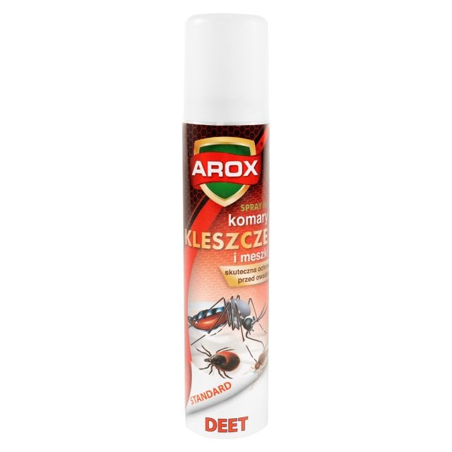 Repelent Arox DEET spray na komary, kleszcze i meszki 90 ml