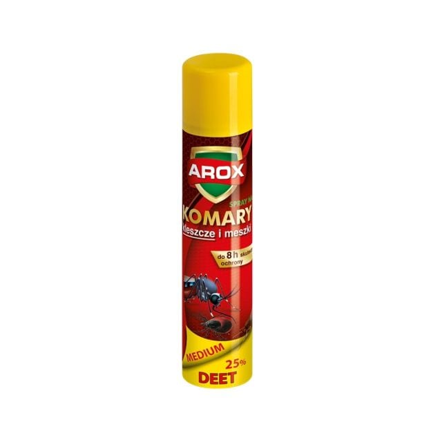 Repelent Arox DEET Medium spray na komary, kleszcze i meszki 90 ml