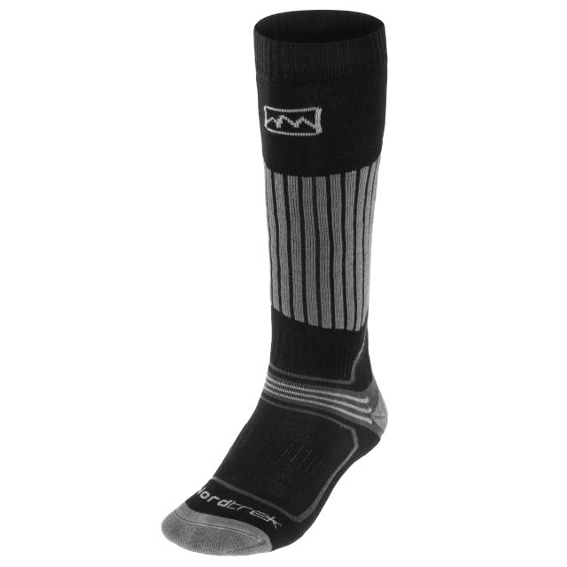 Skarpety FreeNord Kobuk Ski Socks - Black/Grey
