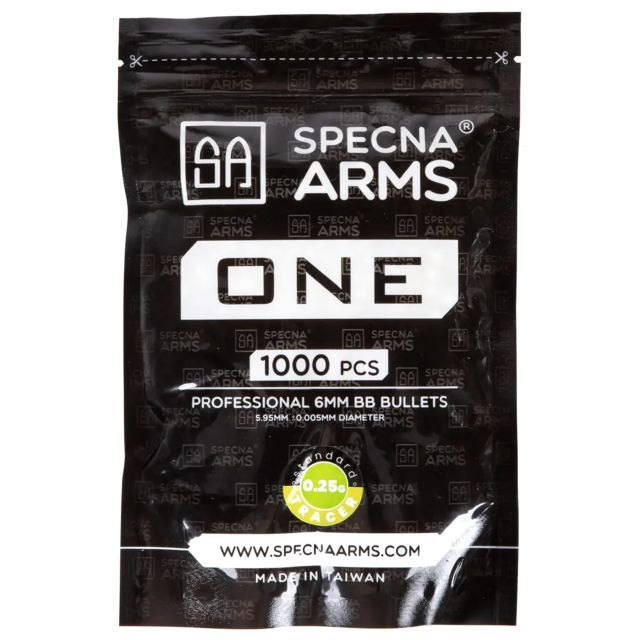Кулі ASG Specna Arms One Tracer 0,25 г 1000 шт. - Білі