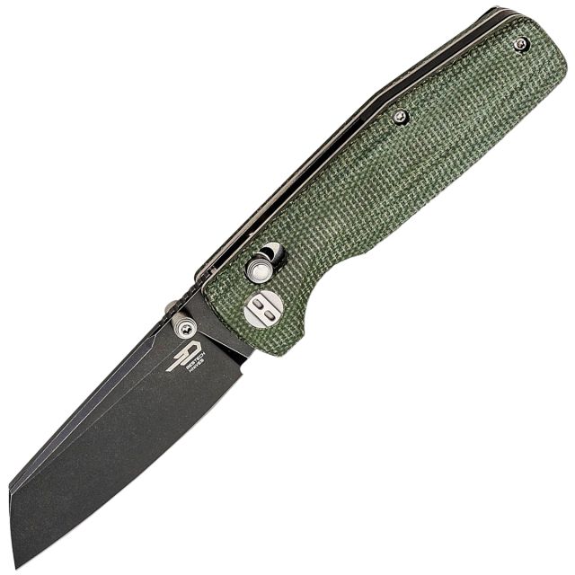 Складаний ніж Bestech Knives Slasher Black - Green