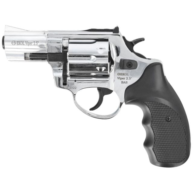 Сигнальний револьвер BAS Ekol Voltran Viper BC6 K-6L 2,5" Chrom -  калібру 6 мм long / .22 long blanc