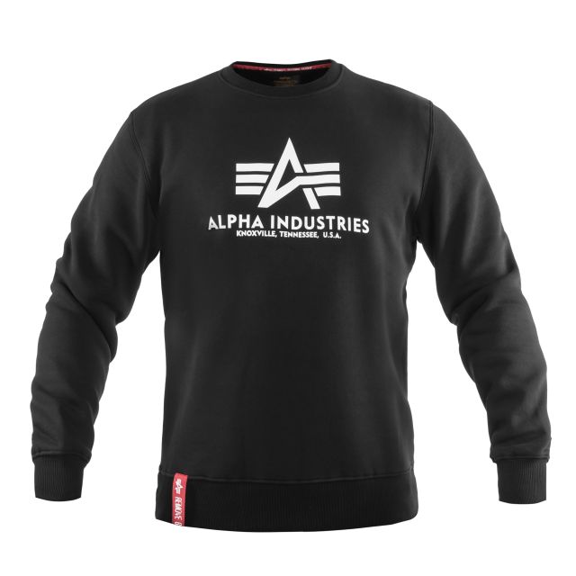 Кофта Alpha Industries Basic Sweater - Black
