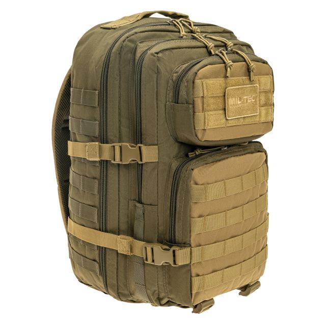 Рюкзак Mil-Tec Assault Pack Large 36 л  Ranger Green/Coyote