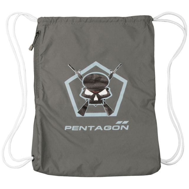 Plecak - worek Pentagon Moho Gym Skull - Cinder Grey