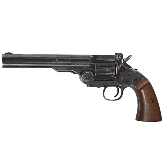 Револьвер Schofield 6" 4,5 мм - чорний