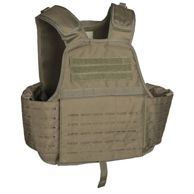 Тактичний розвантажувальний жилет Mil-Tec Laser-cut Tactical Carrier Vest Olive