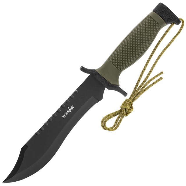 Nóż Master Cutlery Survival Black