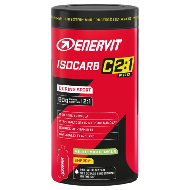 Вуглеводи Enervit Isocarb C2:1 650 г Лимон - дієтична добавка