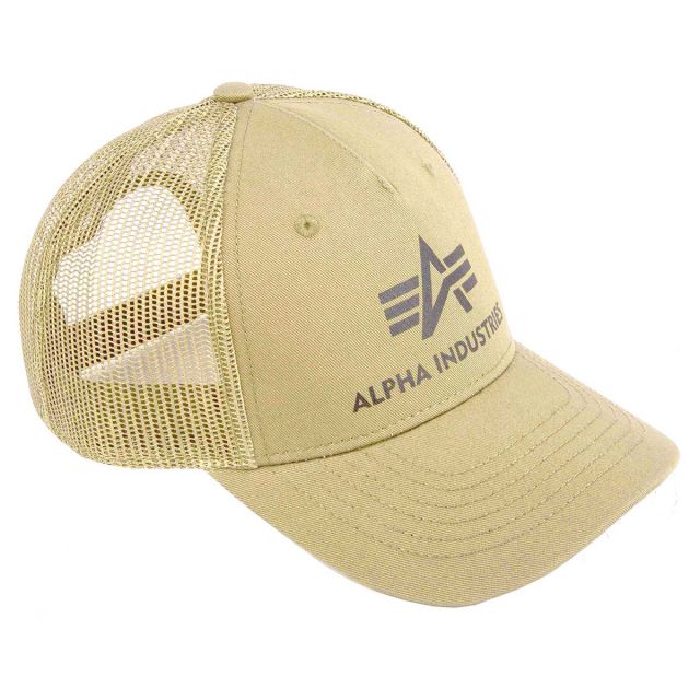 Alpha Industries Базова кепка далекобійника - Sand