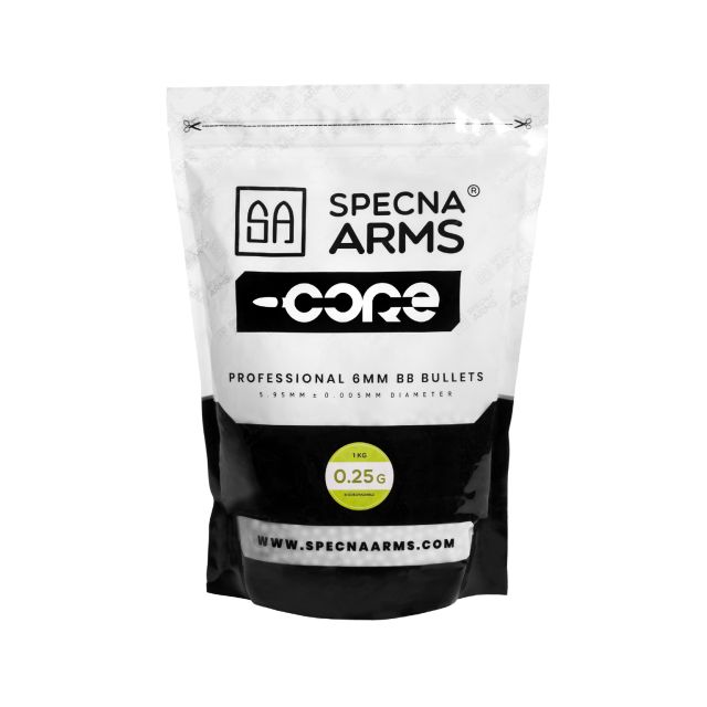 Kulki ASG biodegradowalne Specna Arms Core 0,25 g 1 kg