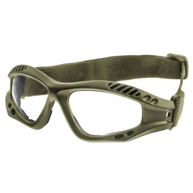 Тактичні окуляри Mil-Tec Commando Goggles Air Pro Clear Olive