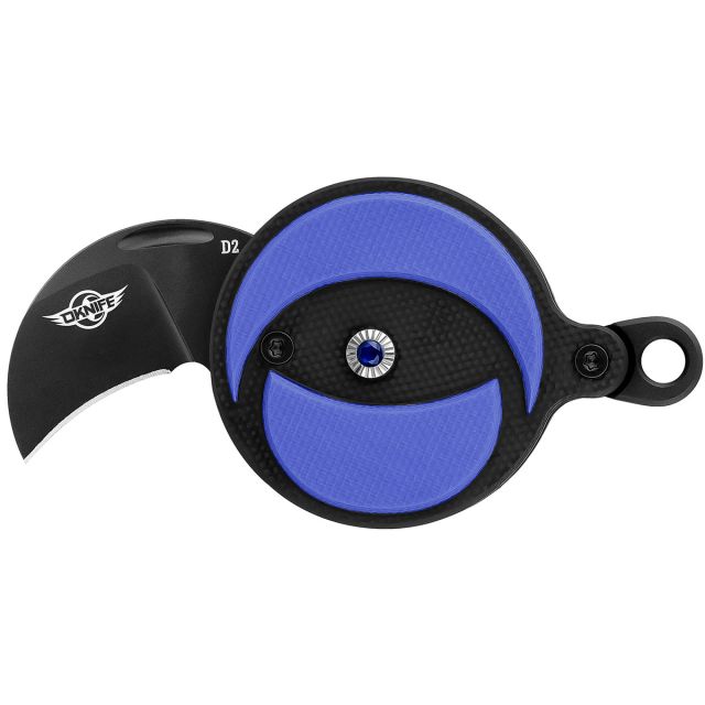 Nóż składany Oknife Nightclaw Blue - stal narzędziowa D2